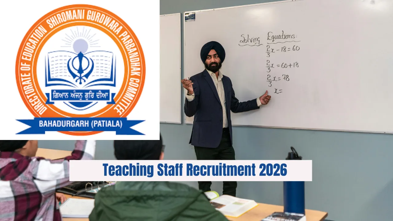 DESGPC 176 Teaching Recruitment 2026