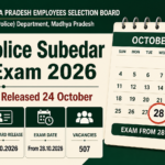 MP Police SI Admit Card 2026 Released at esb.mp.gov.in, How to Download