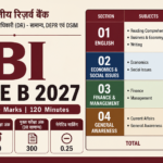 RBI ग्रेड B परीक्षा पैटर्न 2027: विषयवार अंक और अवधि की पूरी जानकारी